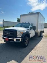 2012 Ford F550 14FT Inspection Box Truck