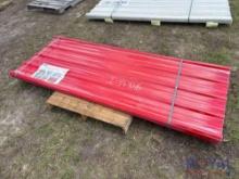 Lot of 30pcs Red Polycarbonate Roof Panel 35in x 8ft