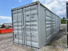6 Door 40ft. Shipping Container