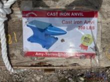 2024 200lbs Cast Iron Anvil
