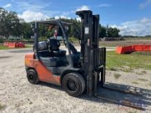 Toyota 8FGU30 6,000lbs Cushion Tire Forklift