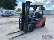 2014 Toyota 8FGU30 6,000lbs Cushion Tire Forklift