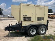 2005 Kohler 60REOZJB Generator T/A Trailer