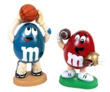 Collectibles (2) M&m Blue Ltd Ed Sport Candy Dispenser-basketball & M&m Can