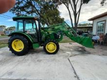 2021 John Deere 5065E diesel tractor