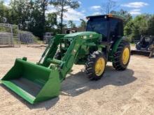 2014 John Deere 5085E diesel tractor