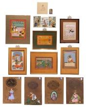 Indian Hindu Painting and Print Assortment