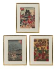 Japanese Woodblock Print Assortment
