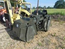 Raygo Tandem Drum Roller, s/n F2547D (Salvage): Runs, Does Not Move