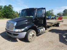 2016 International DuraStar 4300 Flatbed Truck, s/n 1HTMNMMM7GH182768: 221K