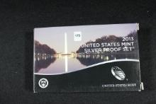 2013 U.S. Mint Silver Proof Set
