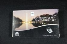 2014 U.S. Mint Silver Proof Set