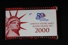2000 U.S. Mint Silver Proof Set