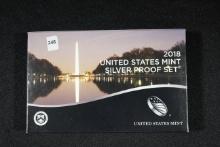 2018 U.S. Mint Silver Proof Set