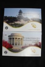 2 - United States Mint State Quarters Proof Sets including 2017 and 2018; 2xBid