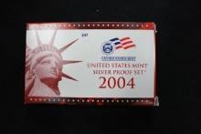 2004 United States Mint Silver Proof Set