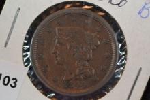 1844 Large Cent; BU