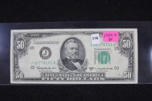 1950-D Fifty Dollar Bill; XF