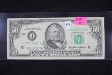 1985 Fifty Dollar Bill; XF