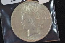 1923-D Peace Dollar; BU