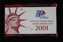 2001 U.S. Mint Silver Proof Set