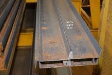 1 Lot of 6 Pieces of 6" Channel Steel; 20' Length