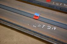 1 Lot of 6 Pieces of 8" Channel Steel; 18' Length
