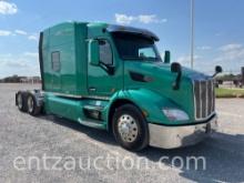 2019 PETERBILT 579 SEMI, PACCAR MX13 ENGINE,