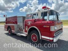 1975 FORD PIERCE PUMPER TRUCK, DETROIT D8 ENGINE,