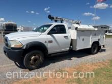 2011 DODGE 4500 SERVICE TRUCK, 6.7L CUMMINS,