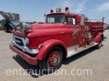 1975 GMC PUMPER TRUCK, 6 CYL., 5 SPEED, MANUAL,