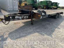 2010 BIG TEX FLATBED TRAILER, 24' X 102"