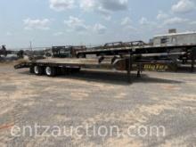 2011 BIG TEX FLATBED TRAILER, 24' X 102"