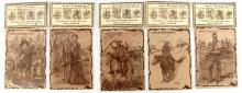 OLD WEST GUNFIGHTERS COLLECTIBLE SERIES POSTCARD