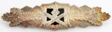 WWII GERMAN CLOSE COMBAT CLASP IN SILVER