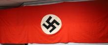 WWII GERMAN REICH 16 FEET NSDAP BANNER FLAG