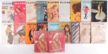 LOT 1960'S PLAYBOY COLLECTION 20 ISSUES 1960-1970