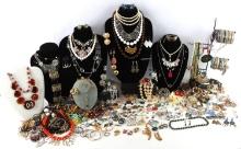 OVER 12 POUNDS UNSEARCHED COSTUME JEWELRY