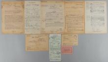 COLLECTION OF WWII GERMAN THIRD REICH DOCUMENTS
