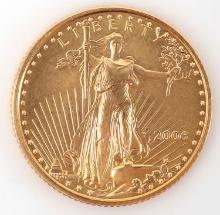 1/10TH OZ AMERICAN EAGLE GOLD COIN BU