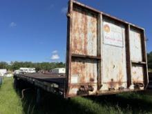1974 Flatbed Trailer 40ft W/t