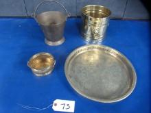 BRASS CONTAINER & TRAY