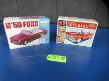 1960 FORD AND 1959 CHRYSLER IMPERIAL NEW IN BOX