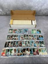 1984 Fleer Baseball Complete Set 1-660 NM overall- Nice Mattingly and Strawberry Rookies