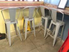 metal bar stools