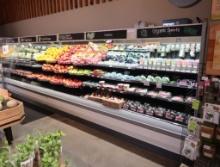 Hill Phoenix refrigerated produce cases, 20' run (12+8)