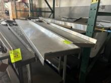 Assorted Stainless Shelves