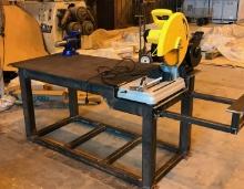 custom made steel welding table