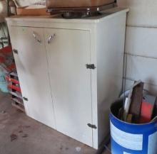 free standing plywood base cabinet  31" x 17" x 36" high