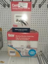 Washing machine outlet box by Oatey